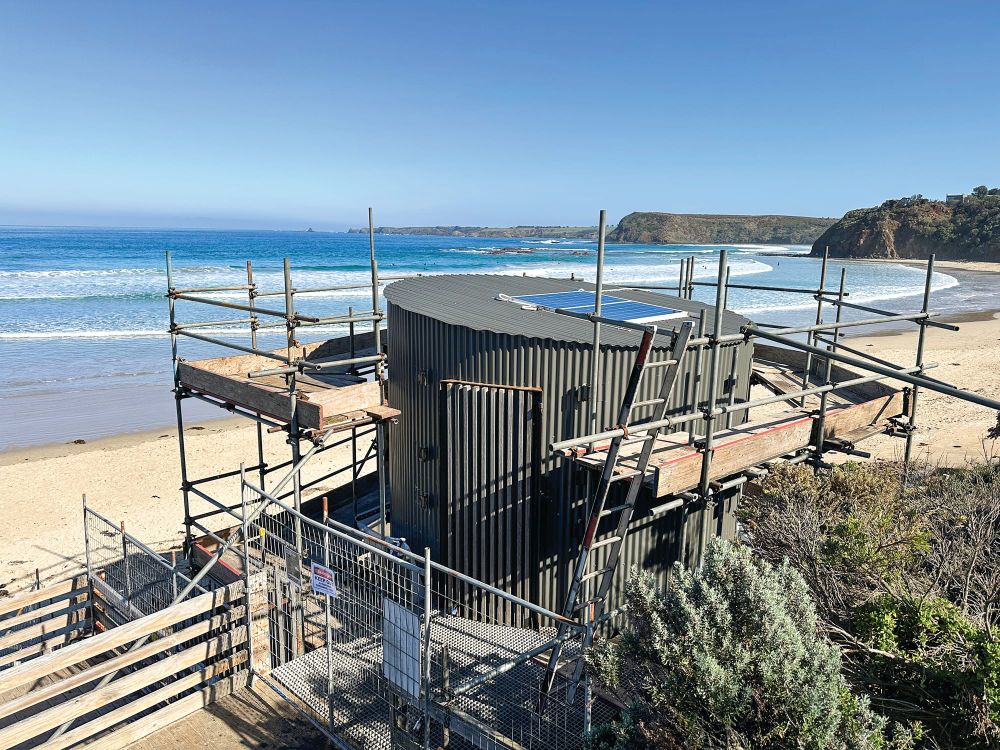 Rescue work on tower underway post image