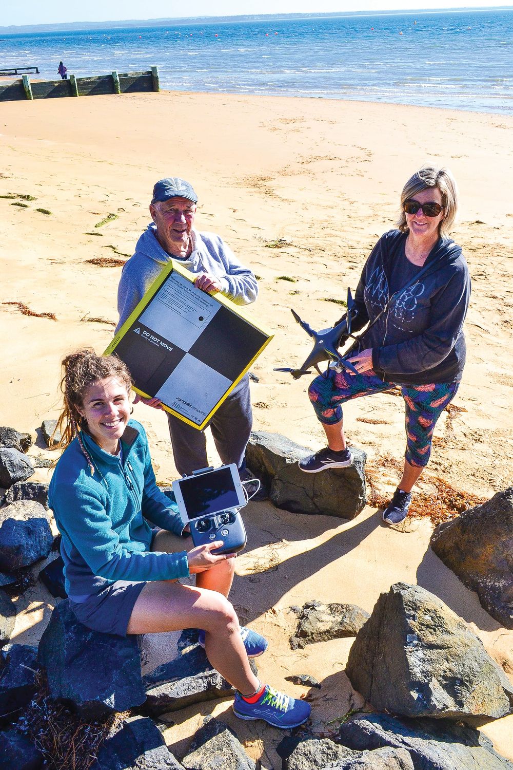 Cowes drone research shows erosion hotspots post image