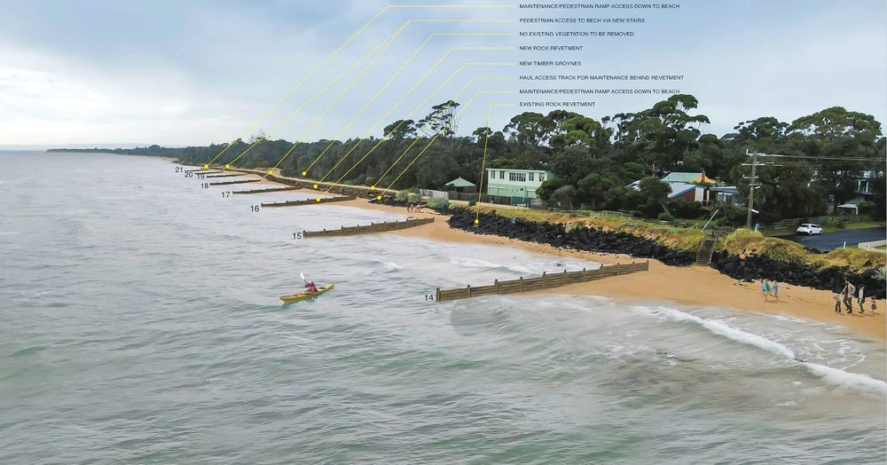 Cowes east steps up erosion battle post image