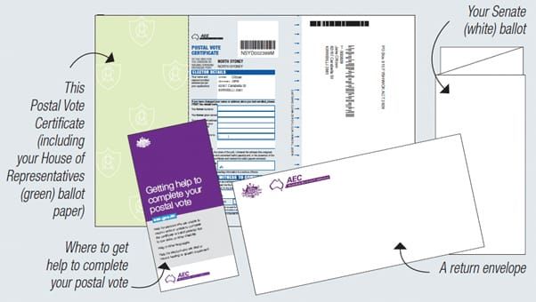 Don’t be misled by postal vote mail outs post image