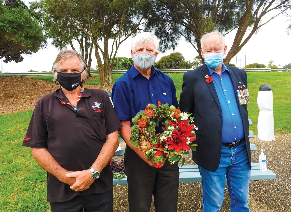 Wreath laying her first official duty post image