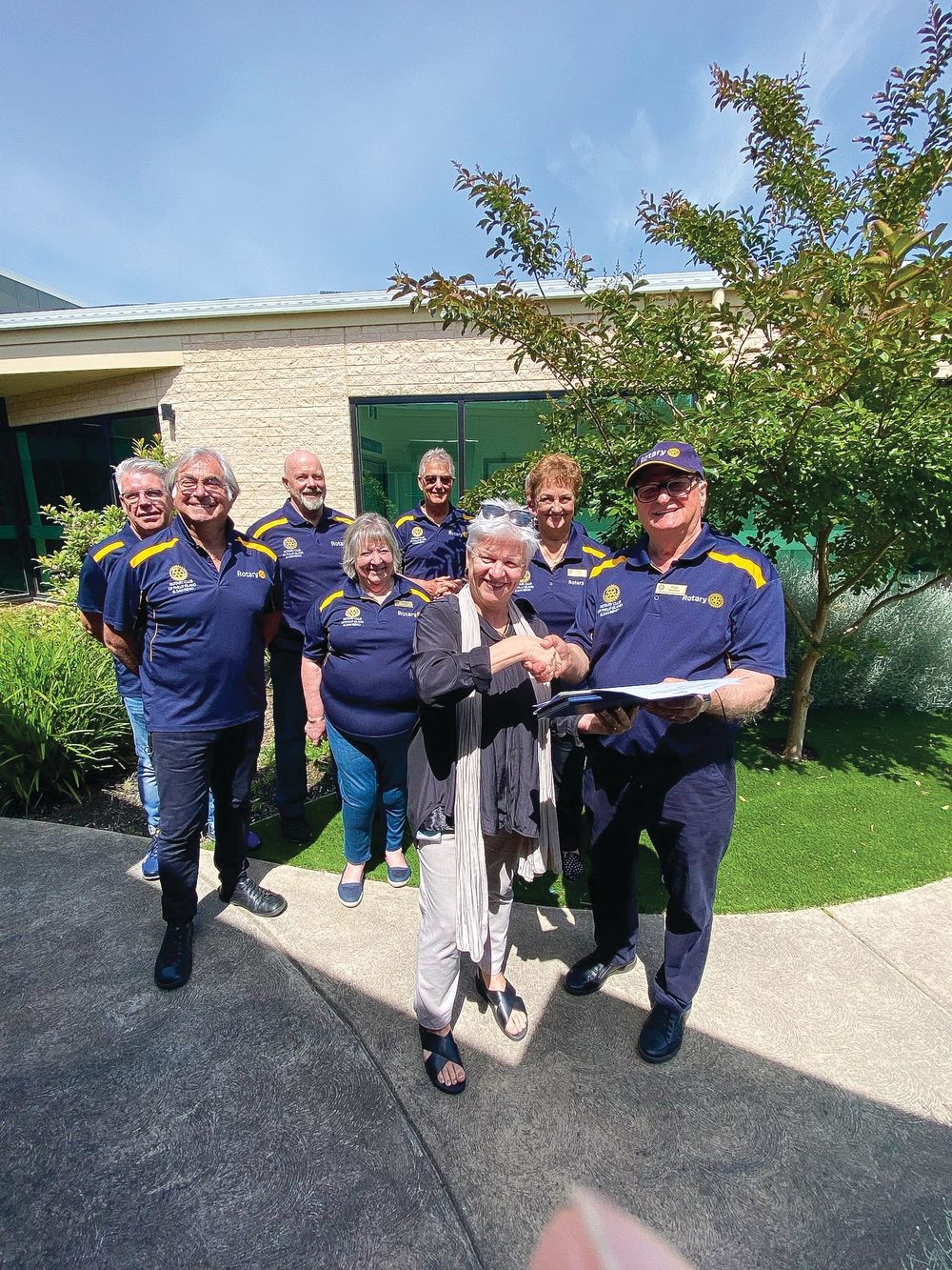 Rotary fundraise for rehabilitation garden post image