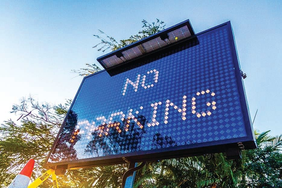 Cowes sensor parking post image