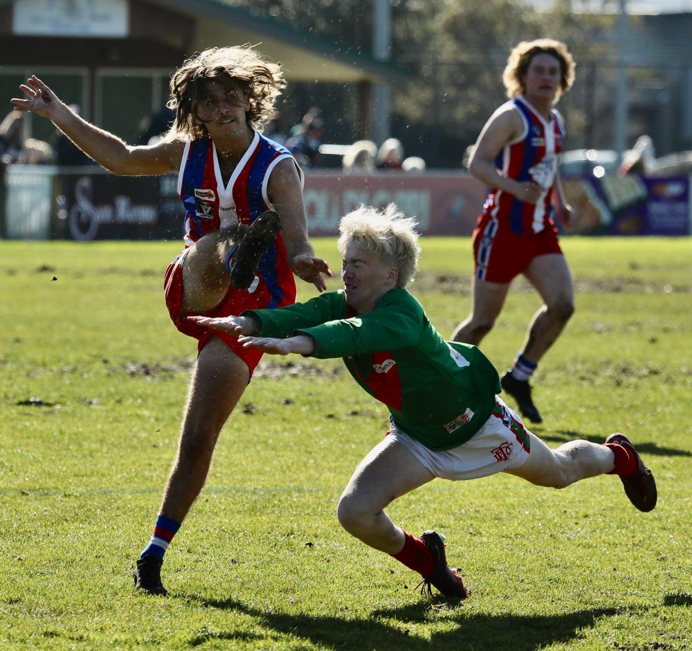 It was game on! U18s post image