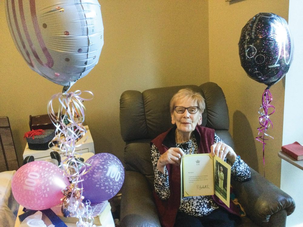 Happy 100 Dorothy! post image