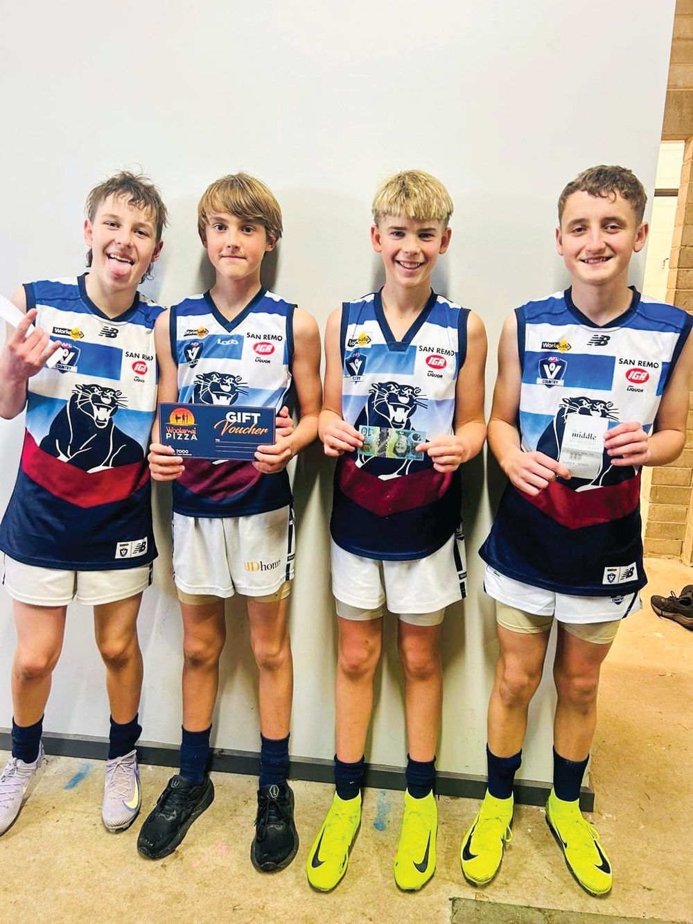 Killy Panthers show progress and power across junior grades-U14's post image