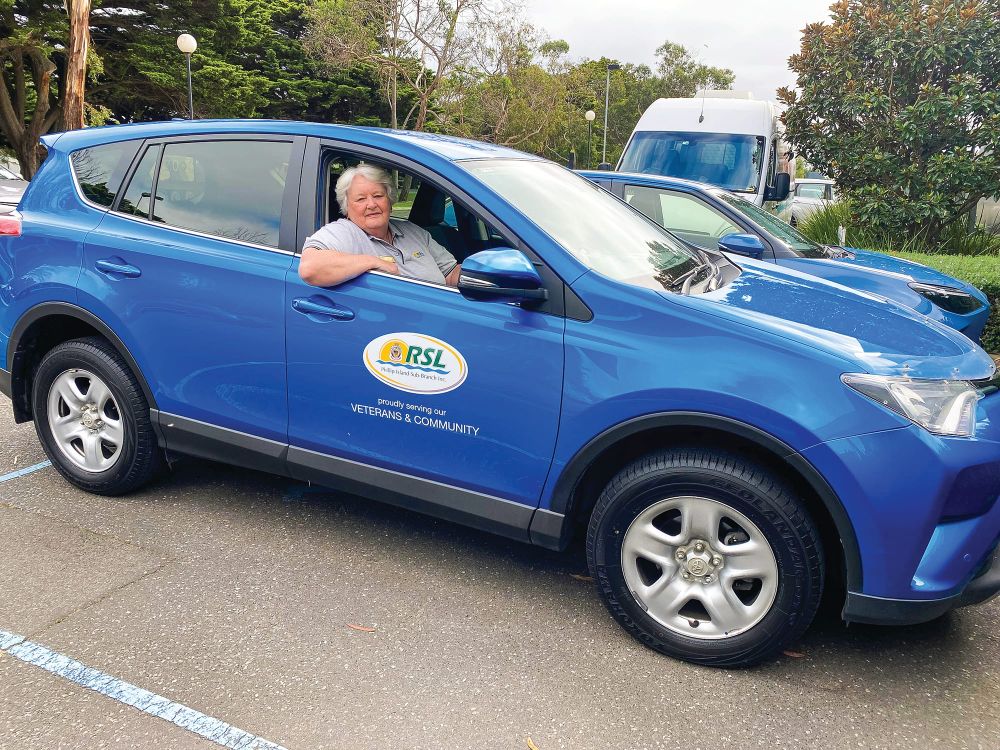 Volunteers behind the wheel post image