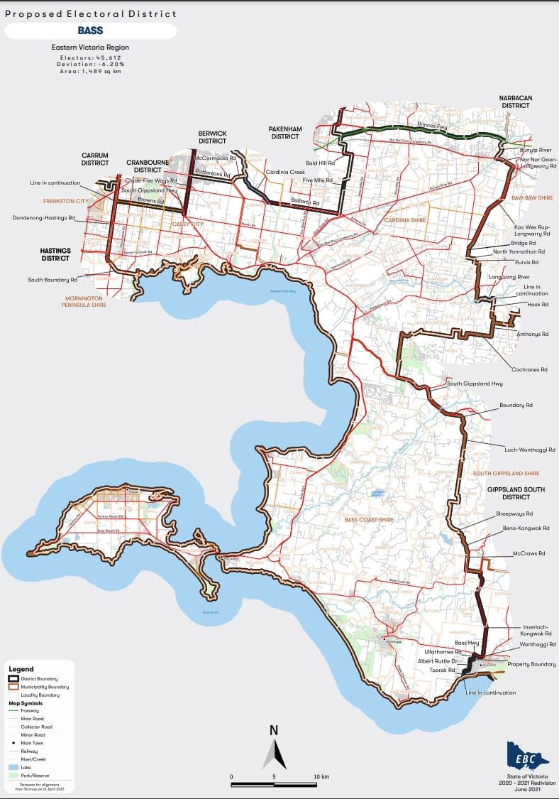 Island to stay in Bass Electorate post image