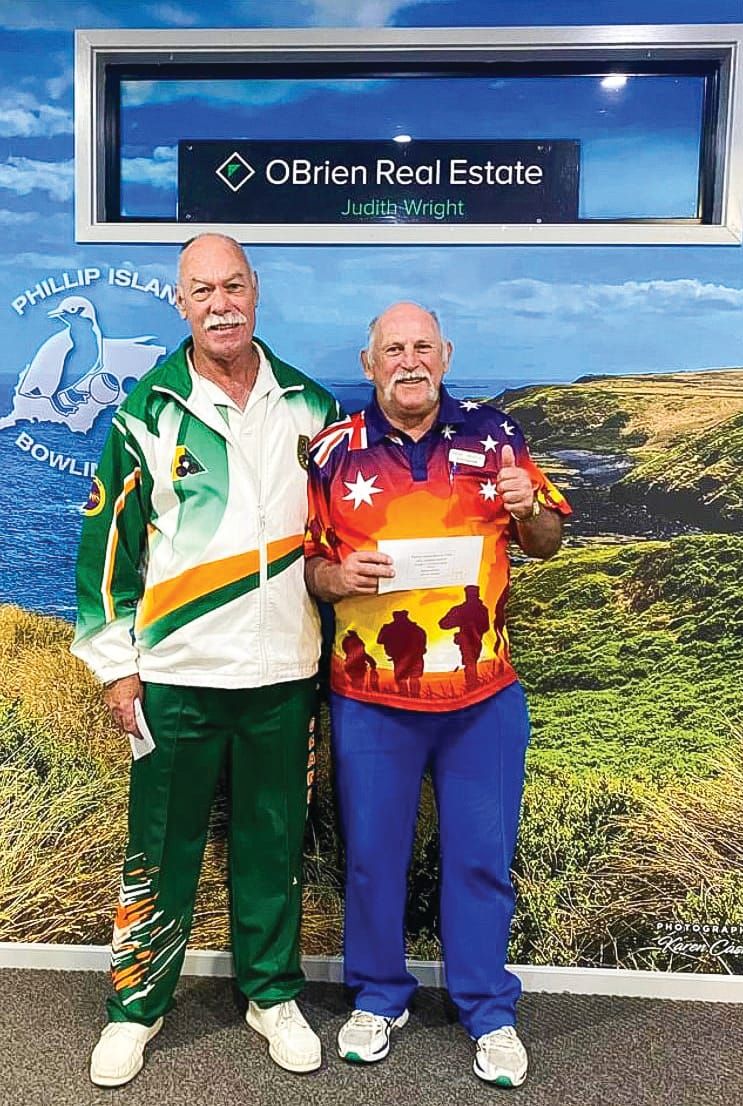 Pairs results - bowls post image