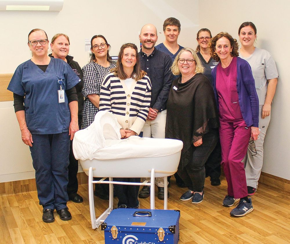 Special cot to help families through a traumatic time post image