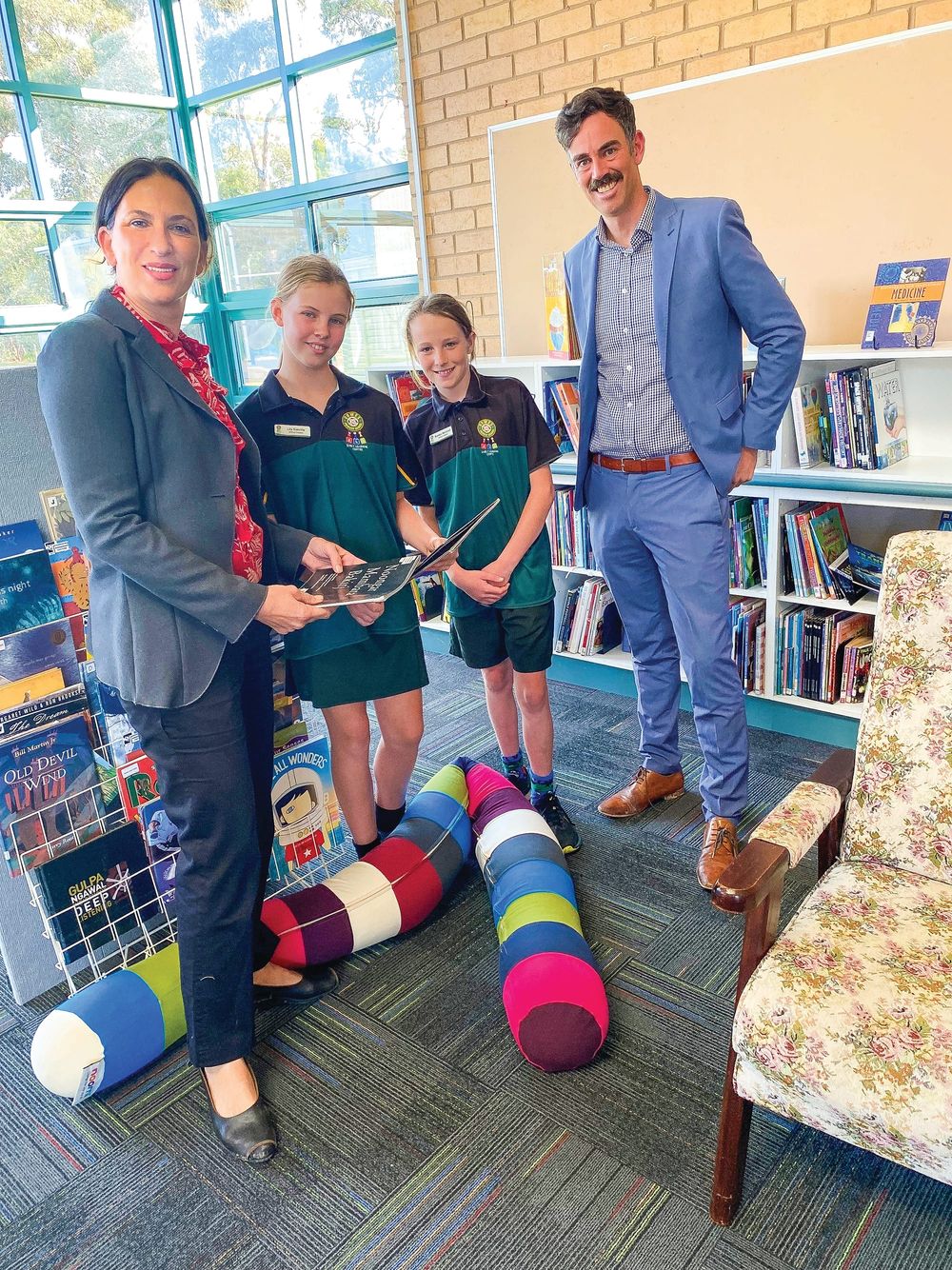 Official opening of Cowes Primary full-size gymnasium post image