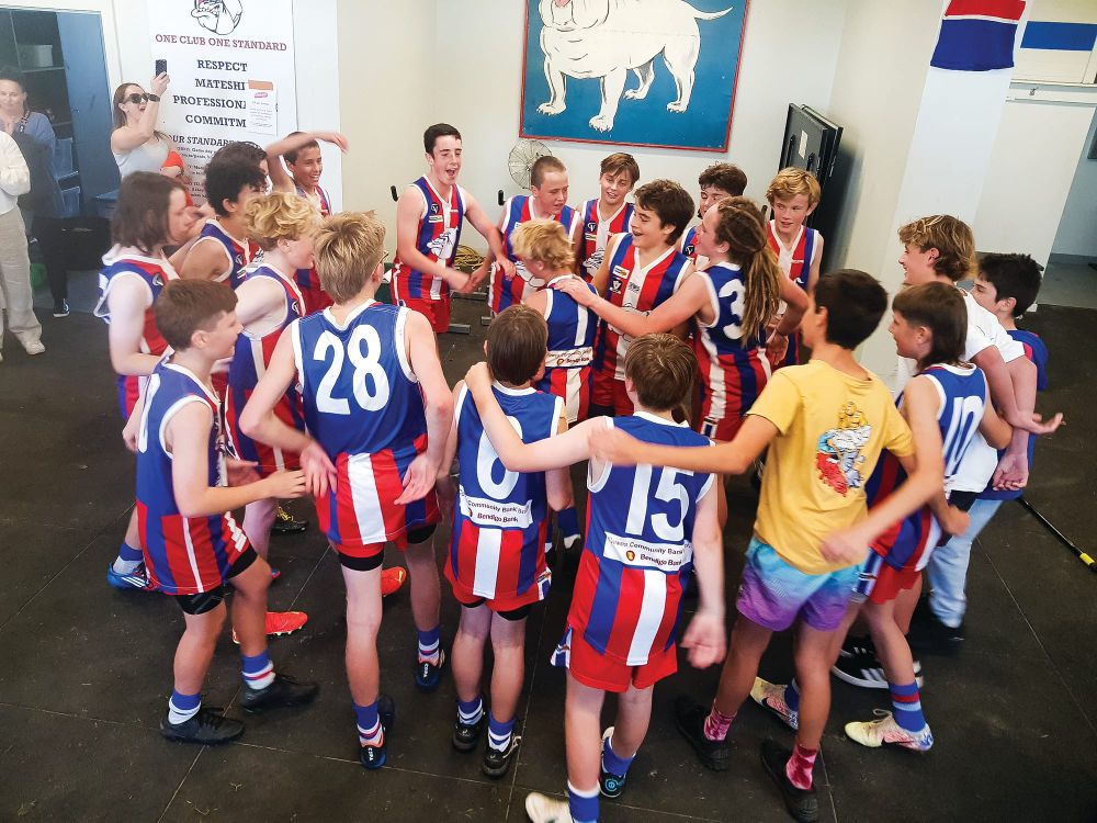 Great win after the siren - U14 Blue post image