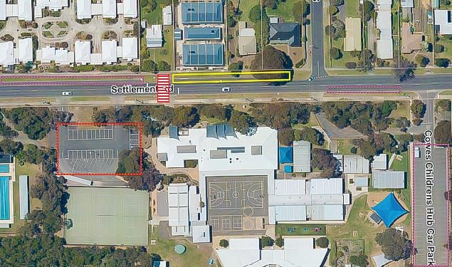 New school plan for improving traffic issues on Settlement Road post image