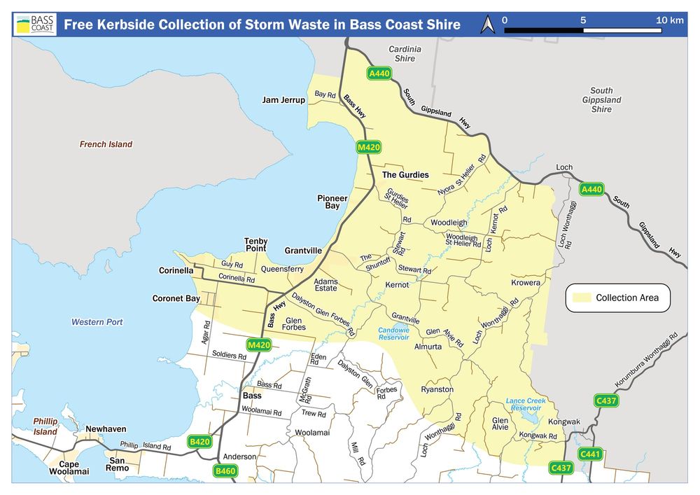 Free kerbside collection of storm waste post image