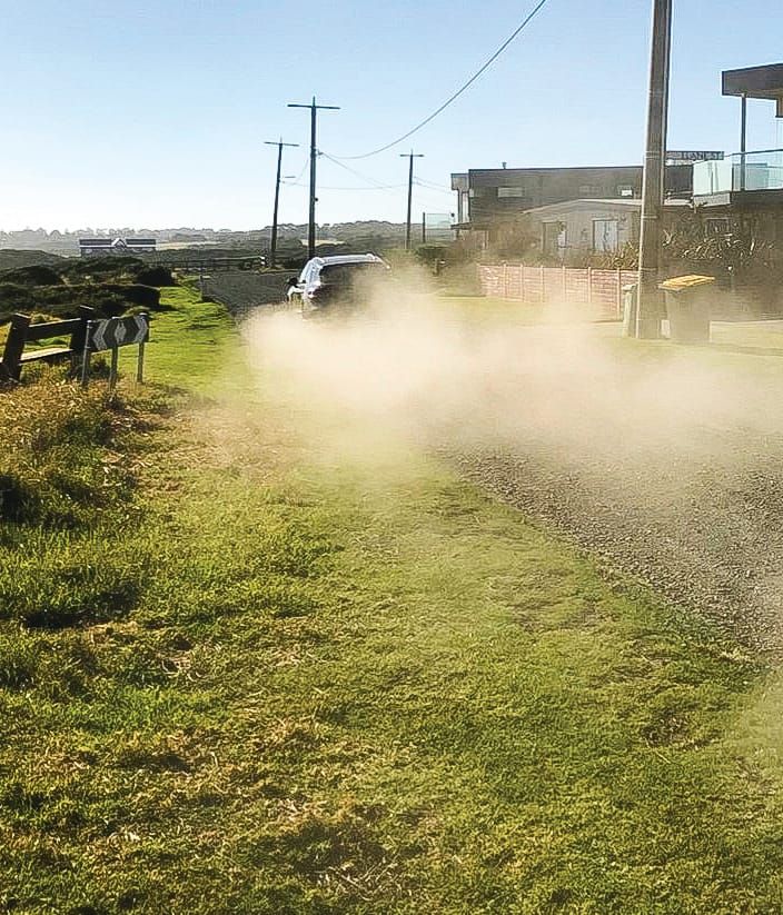 Dust to dust on island roads post image