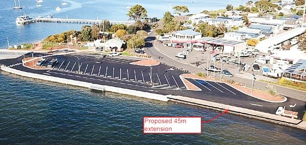 New seawall at Rhyll post image
