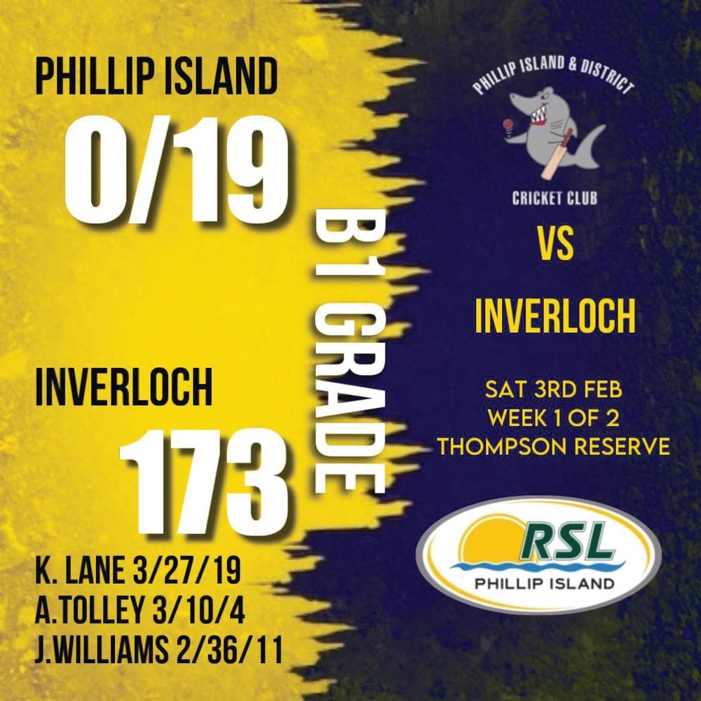 Solid performance by Sharks - B1 v Inverloch post image