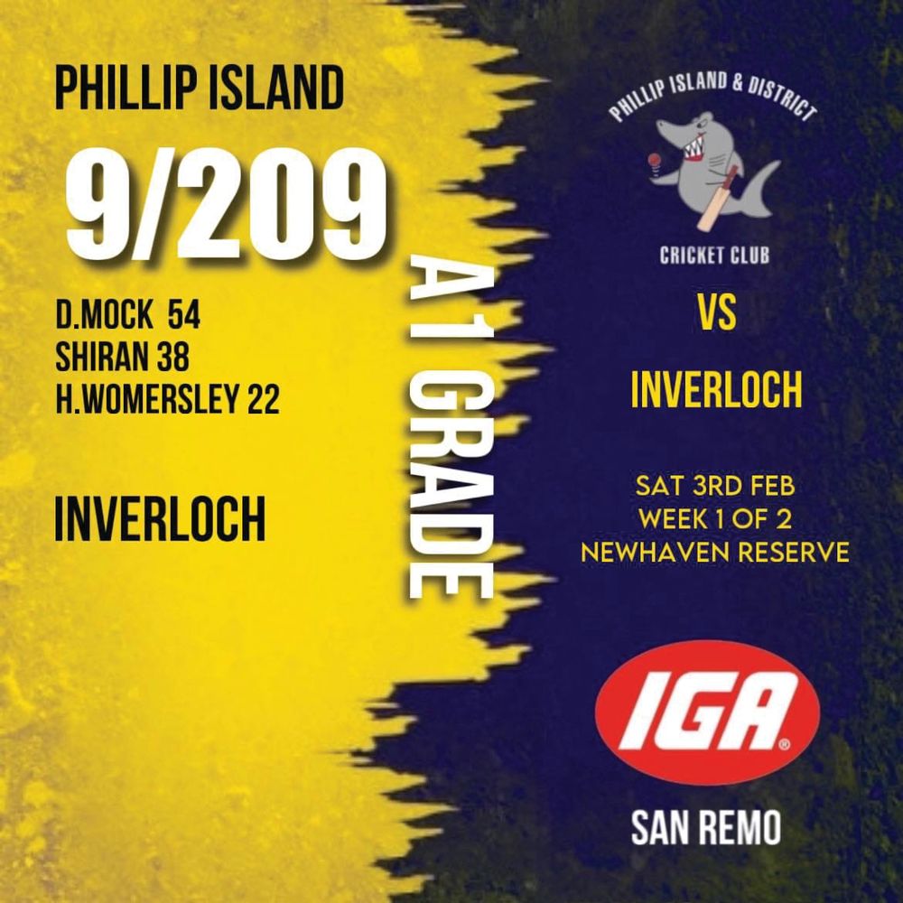 Solid performance by Sharks - A Grade post image