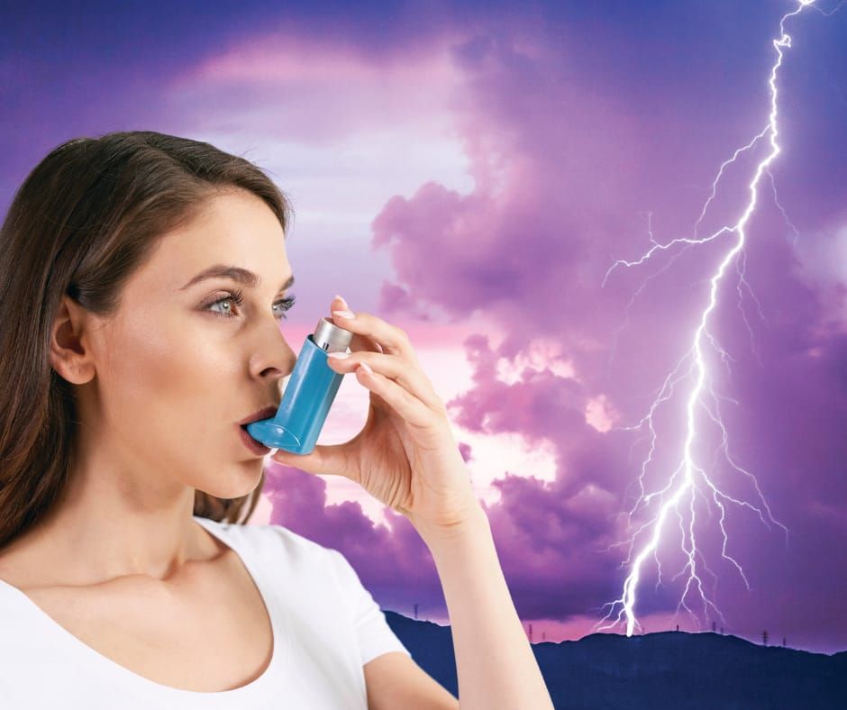 Be ready for thunderstorm asthma post image