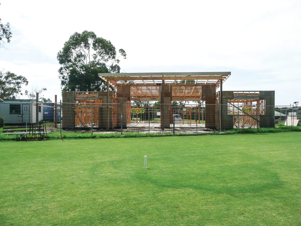 Construction of the Phillip Island Croquet Club Pavilion underway post image