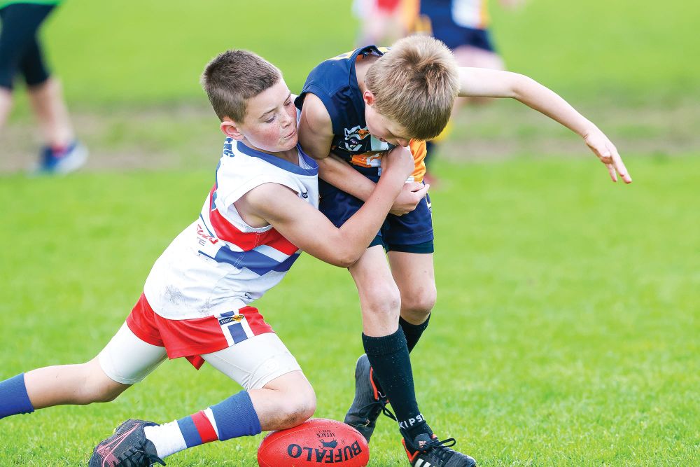 Junior footy fun! - U10 Red post image