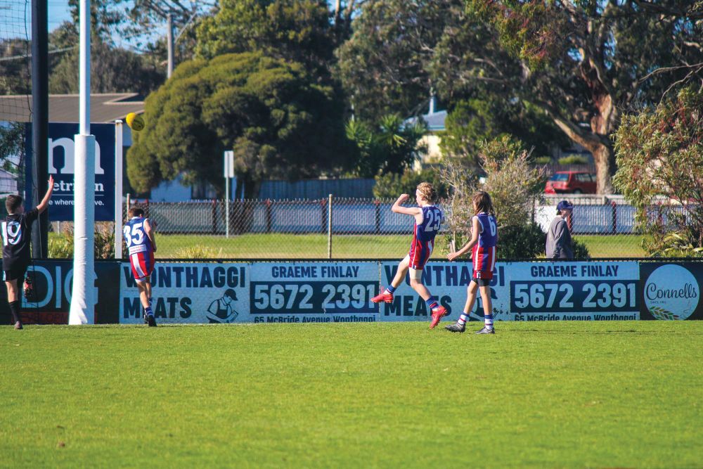 U12 Blue too strong for Wonthaggi. post image