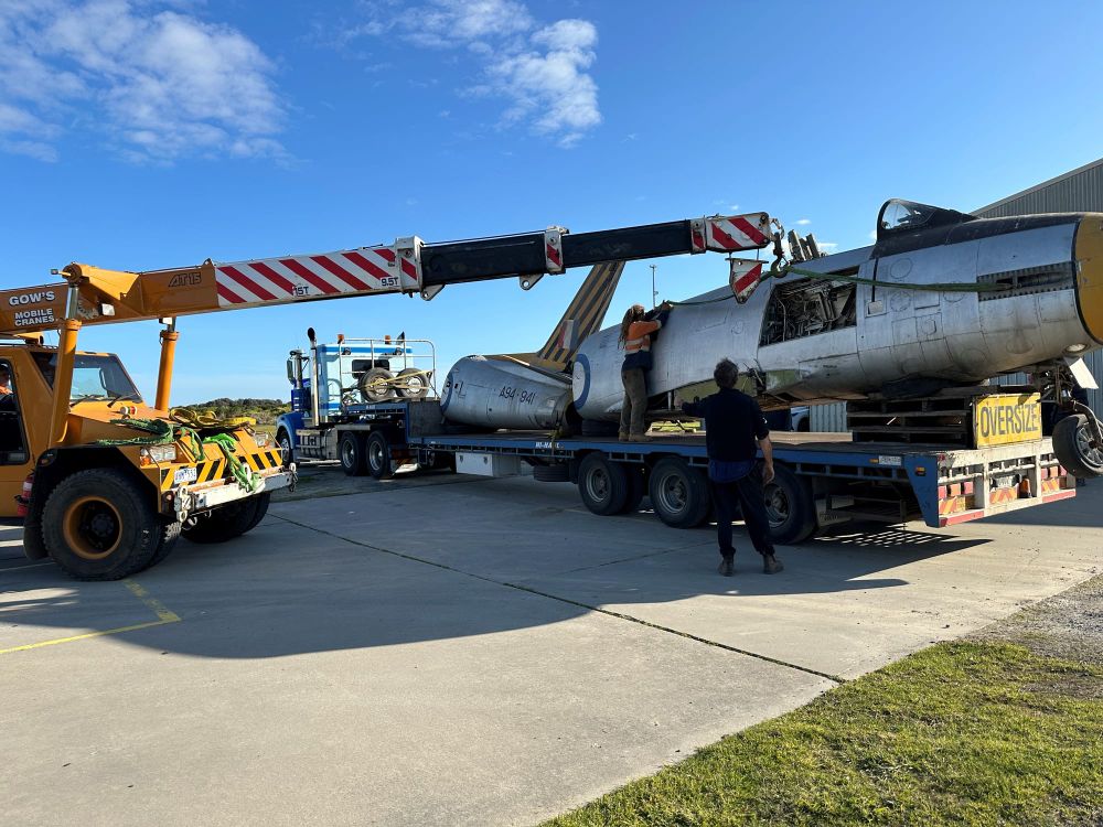 New jet fighter for Vietnam Vets museum post image