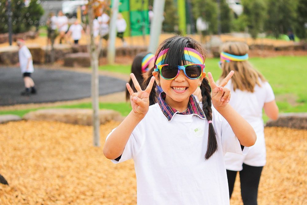 Colourful fundraiser for OLSS post image