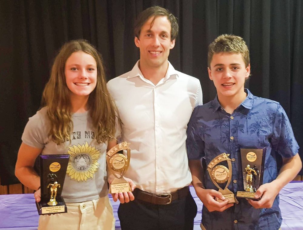 Swimmers celebrate the superb season that was post image