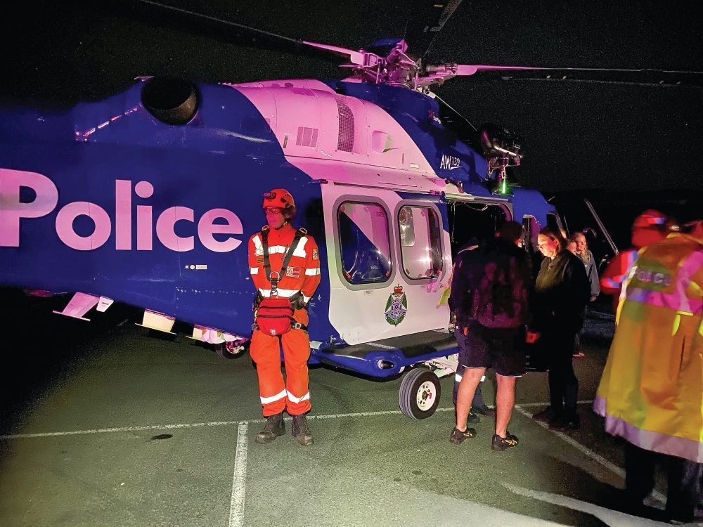 Air winched from Cleeland Bight post image