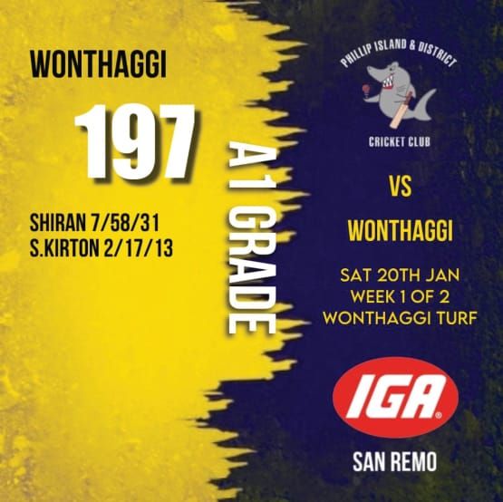 Solid weekend for Sharks - A Grade - day one post image