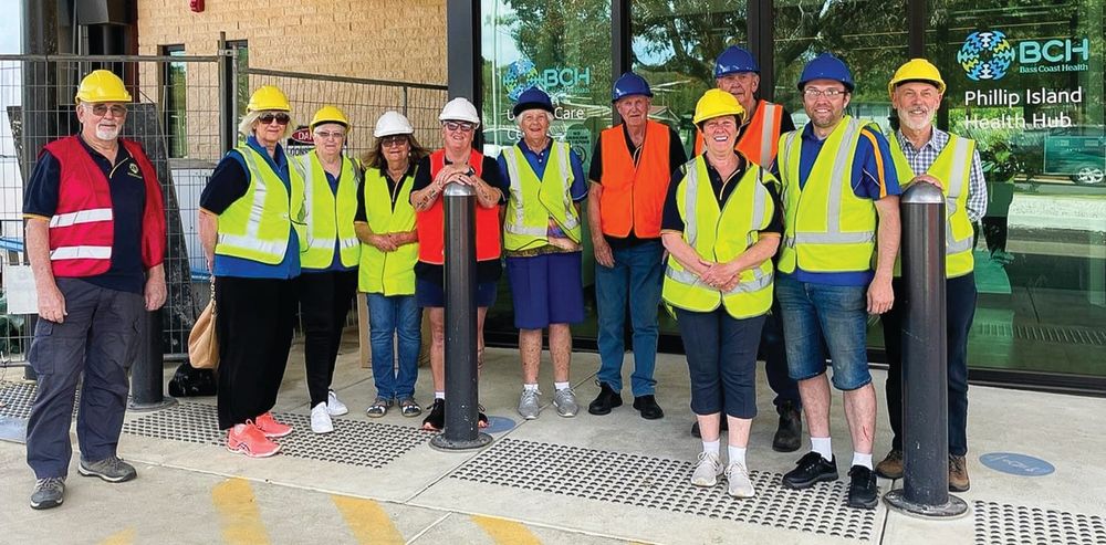 Lions seated at new hospital post image