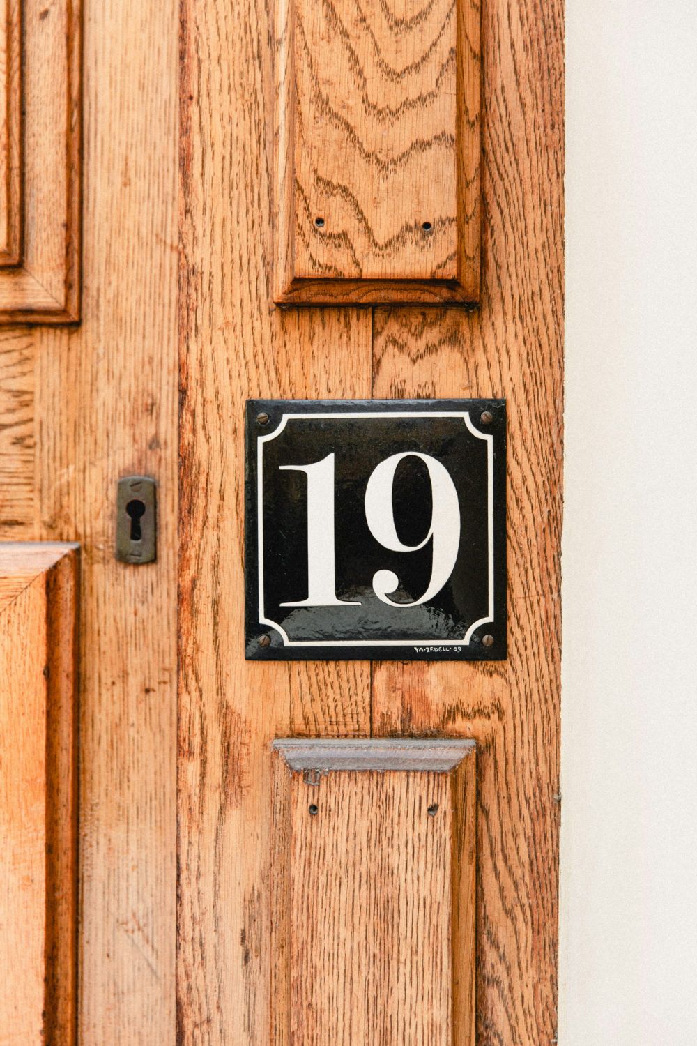 A visible property number can save your life post image