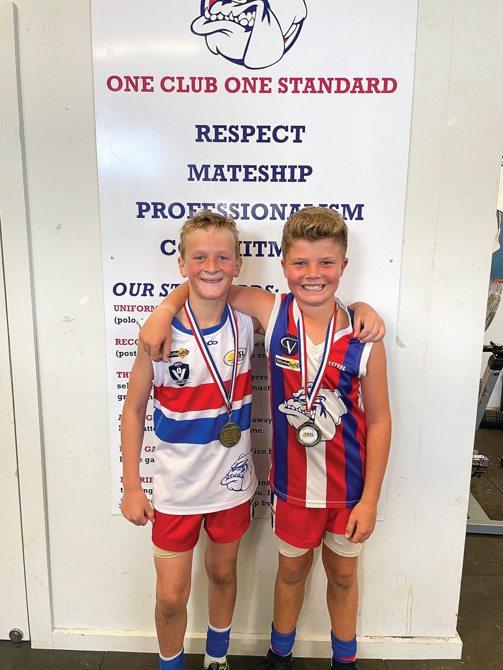 Junior footy is back! - U12 Blue and U12 Red post image
