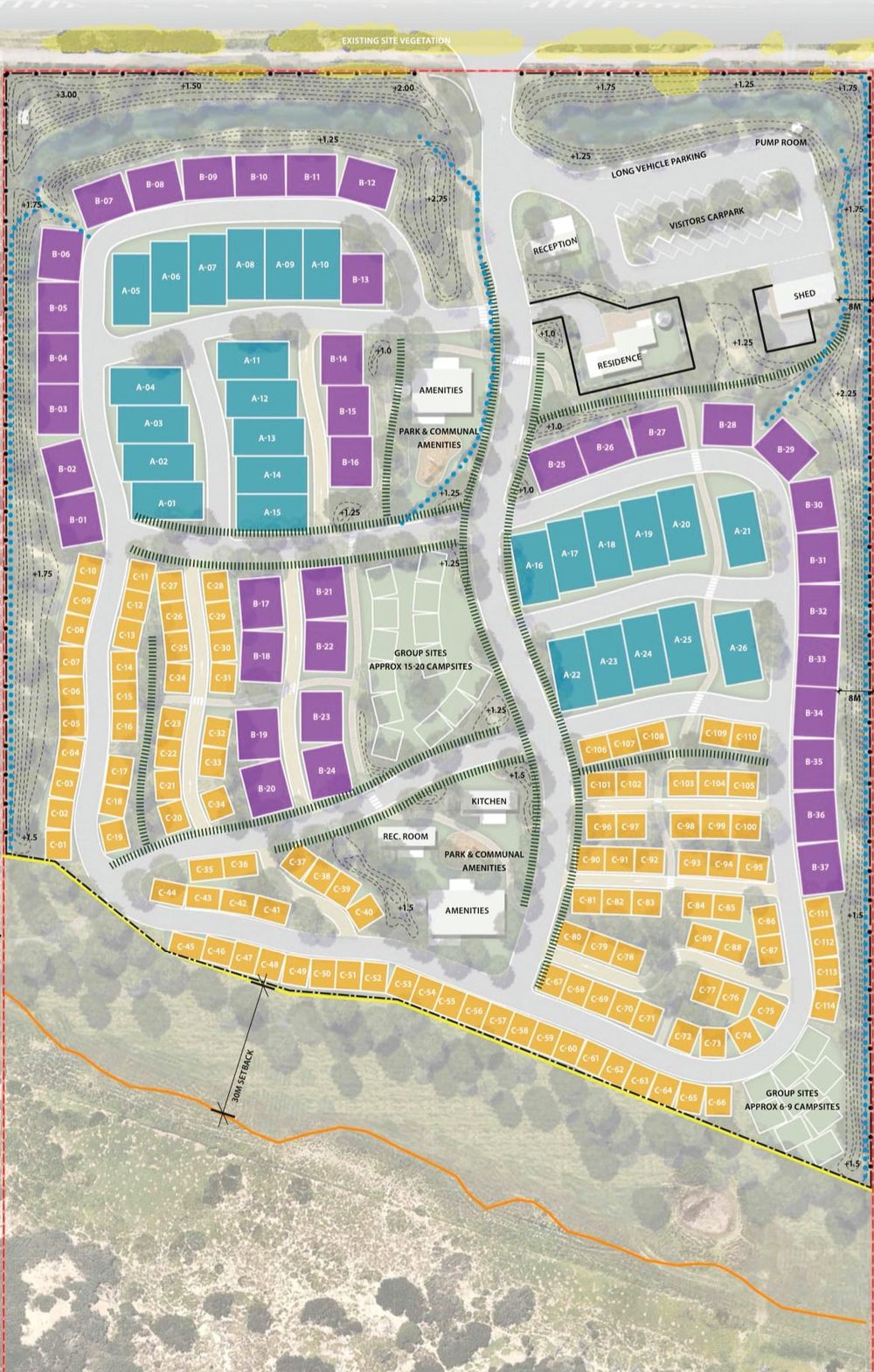 Forrest Caves caravan park plan revived post image