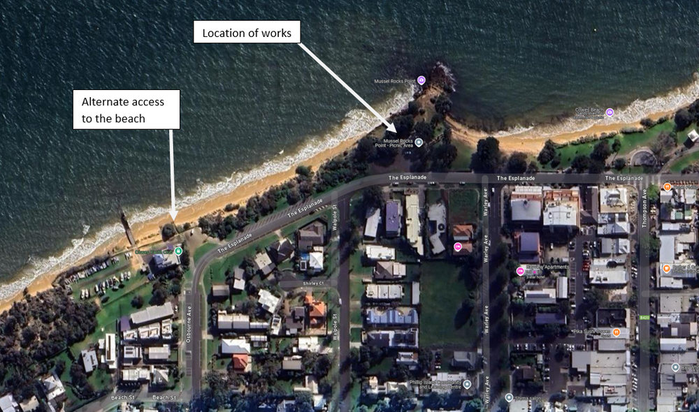 Mussel Rocks West stairs to be upgraded post image