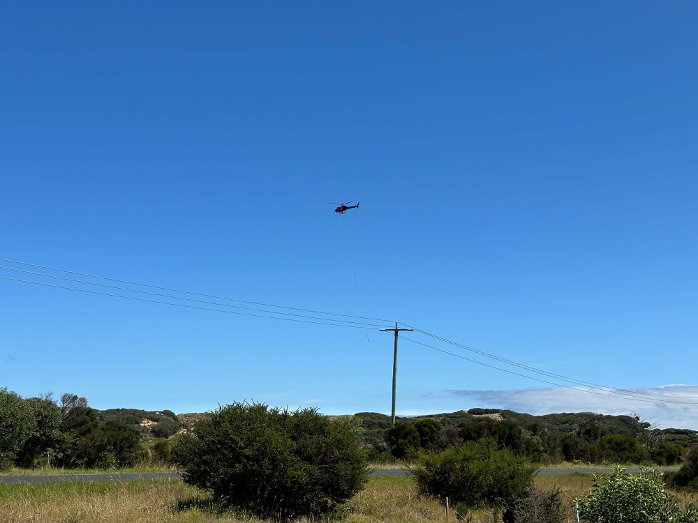 Flying in for Forrest Caves upgrade post image
