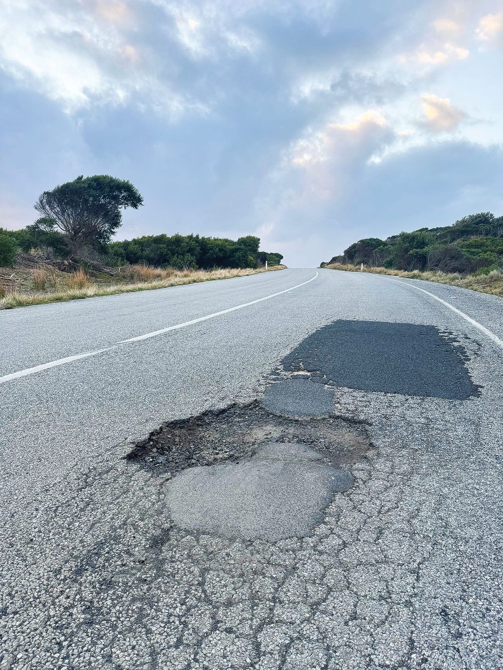 Potholes to be filled, signs coming post image