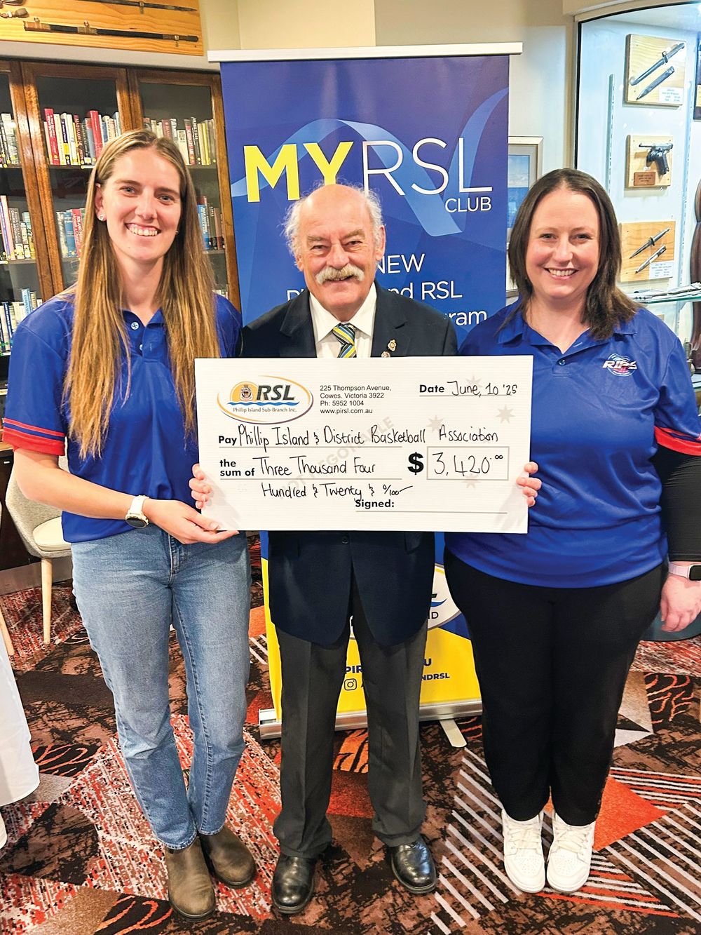 RSL Community grants presented post image