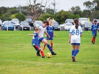 Breakers soccer teams sizzle despite the cold - U12A post image