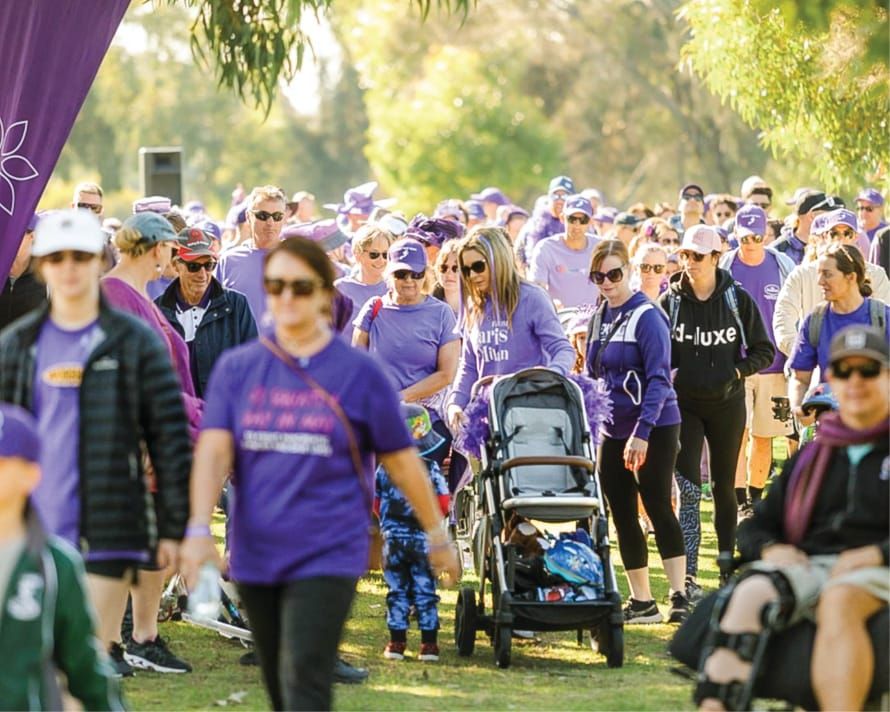 Locals unite to walk for Pancreatic Cancer Awareness post image