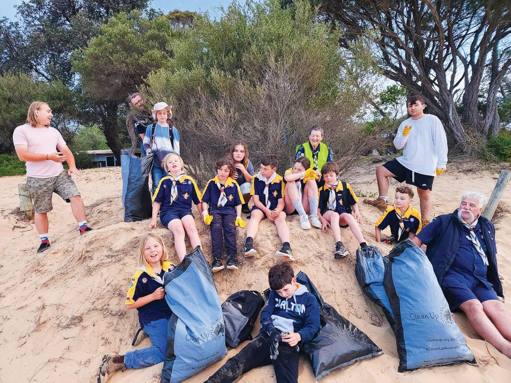 Cubs and Scouts Clean Up Australia Day event post image