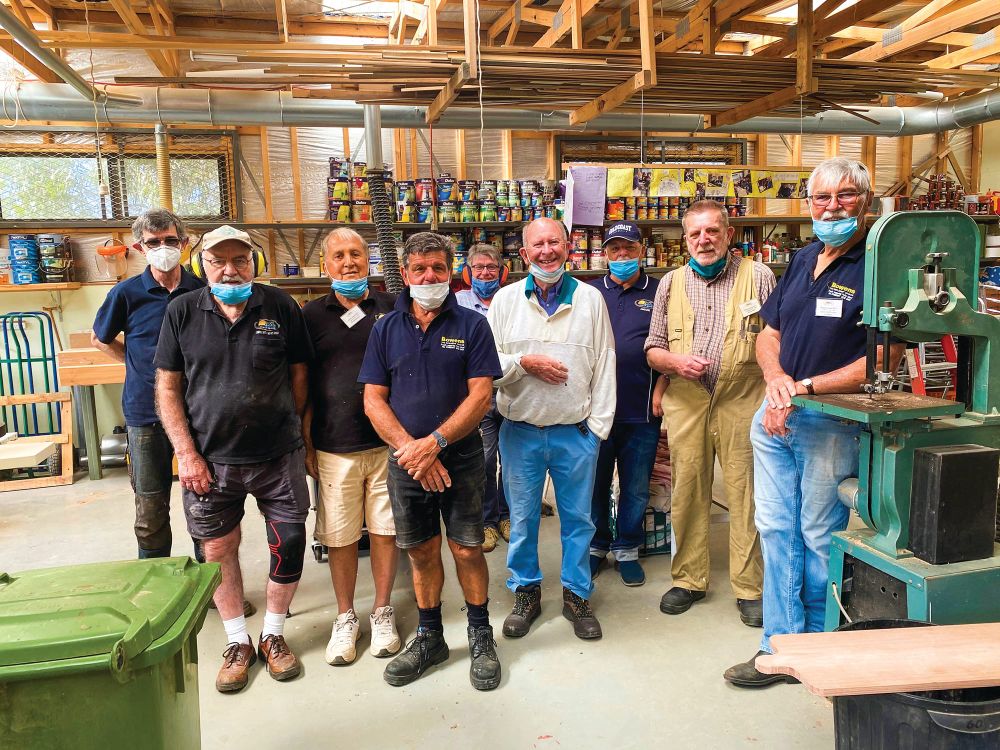 Men’s Shed re-opens post image