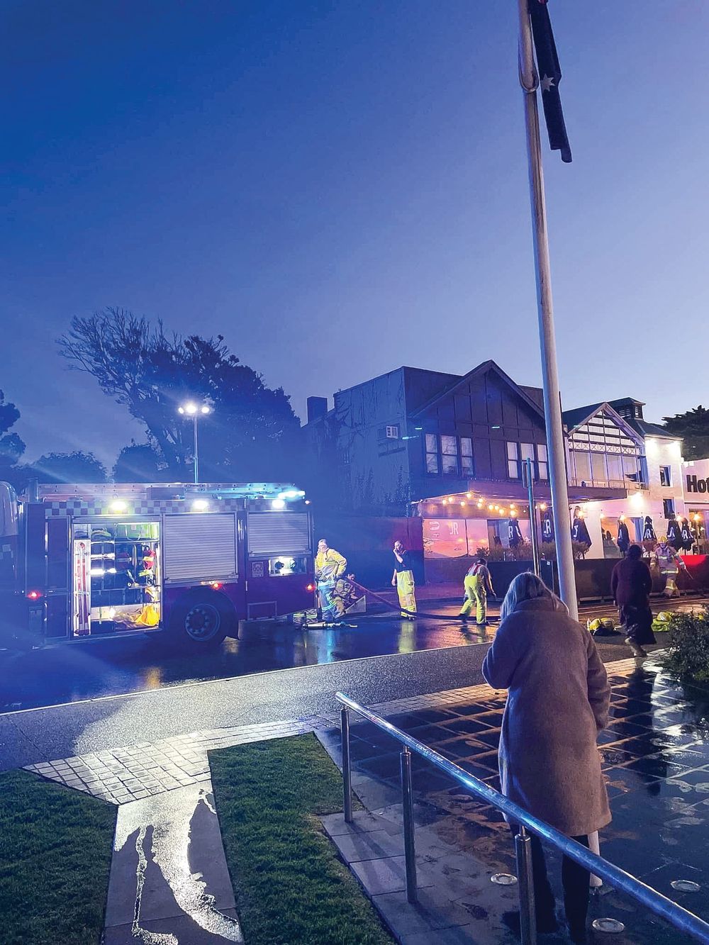 Deliberate fire lit metres from LPG tanks post image