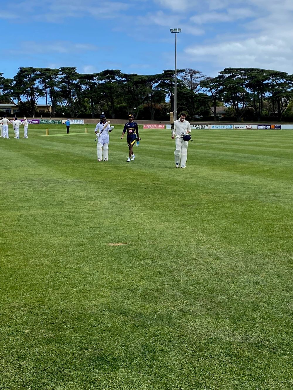 Richards runs riot in great day for island cricket post image