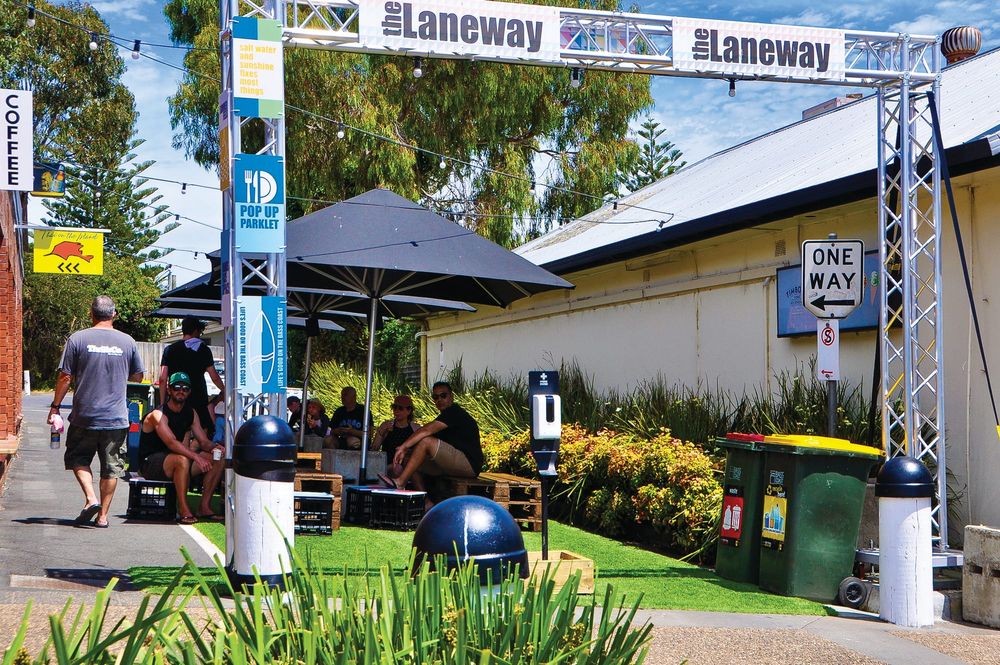 Picnic tables will stay in laneway post image