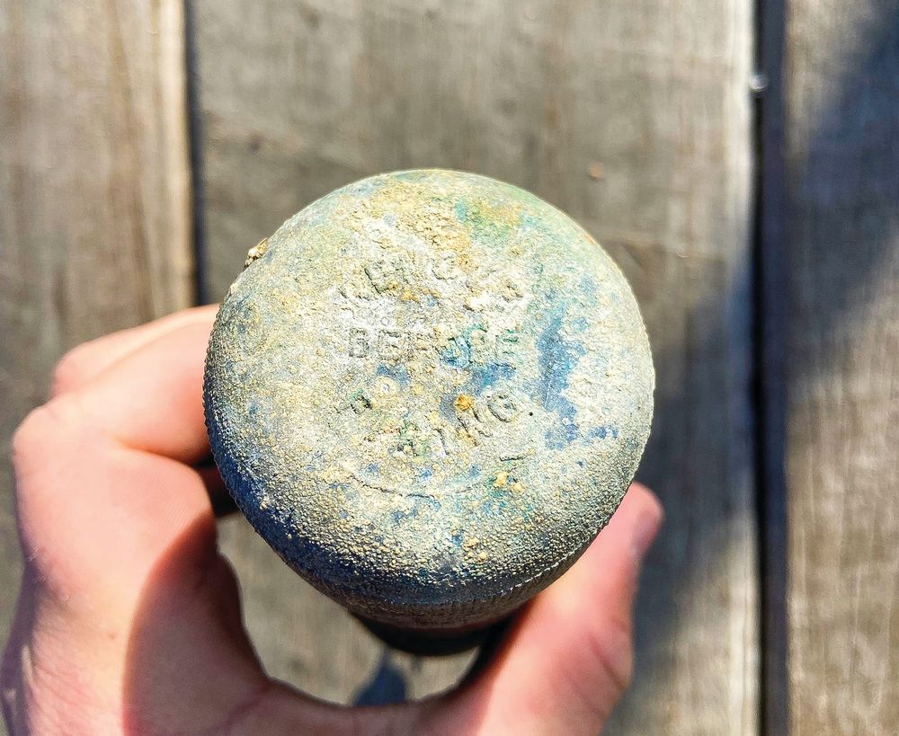 What to do if you find a mortar shell? post image