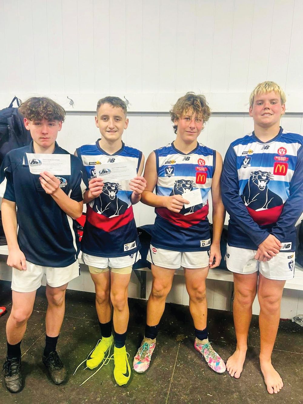Tough tussle against Inverloch for KB juniors post image