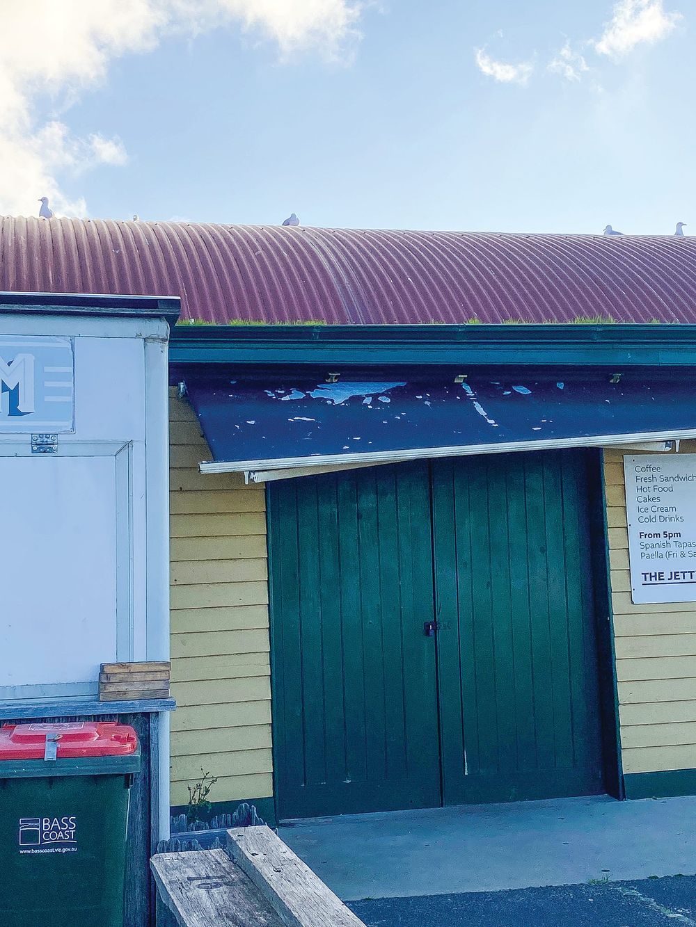 Cowes jetty shed inspected post image