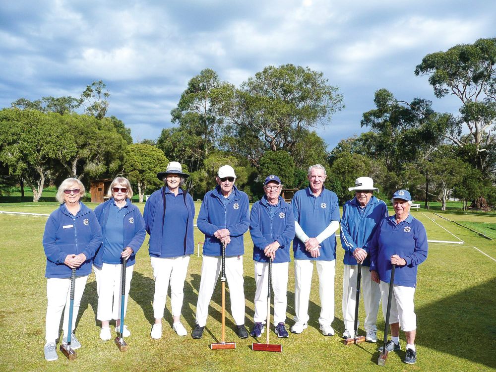 Gippsland golf croquet pennant season post image